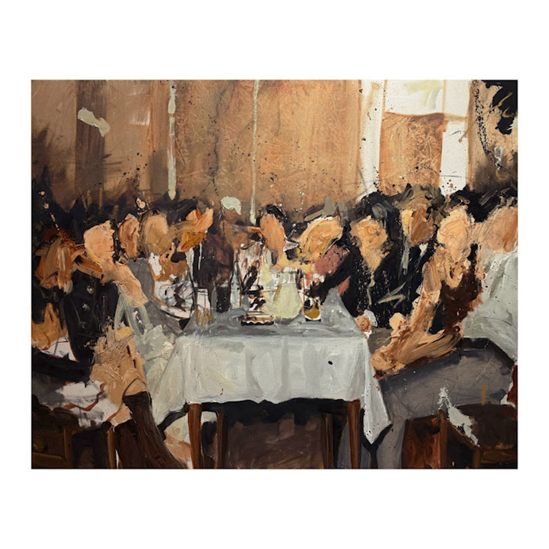 alrededor de la mesa