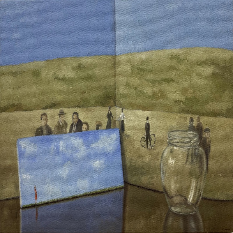 Composición con pintura