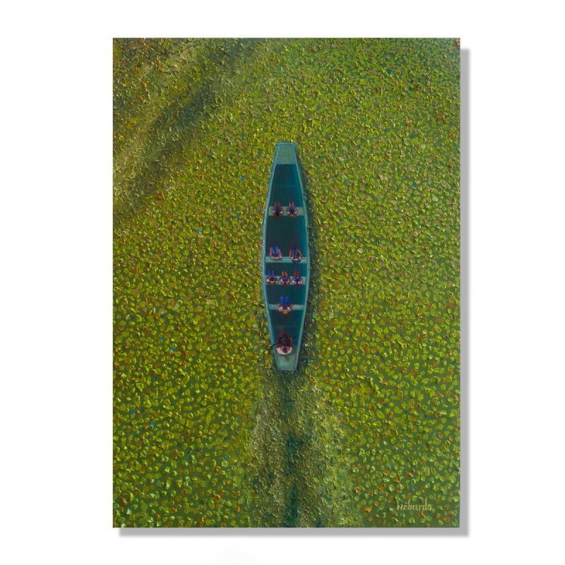 Crujían las taruyas.