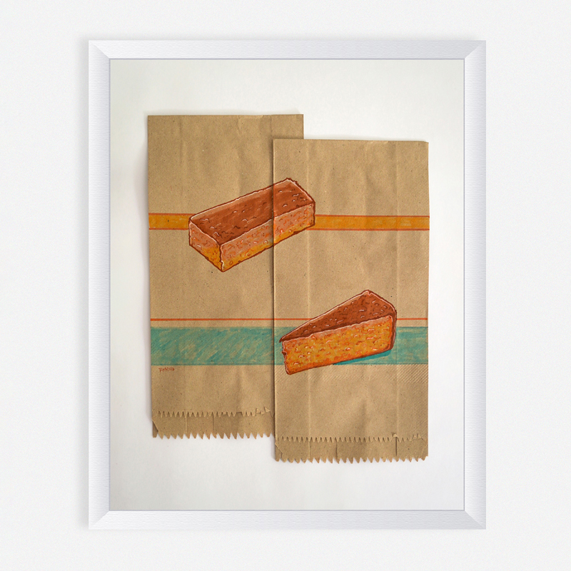 Las del borde tostado