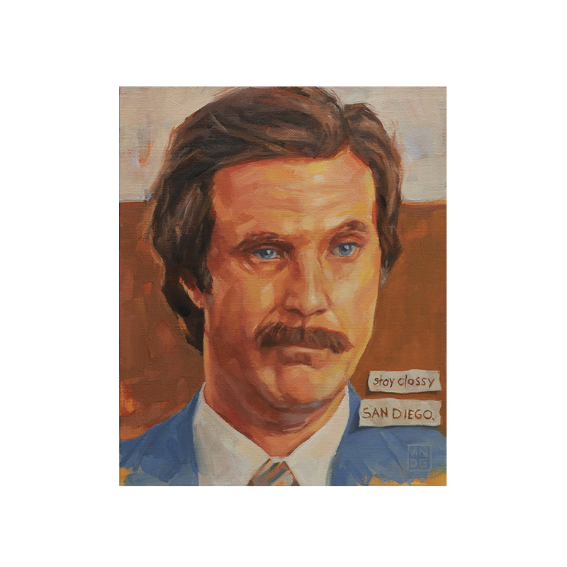 Ron Burgundy (prints)