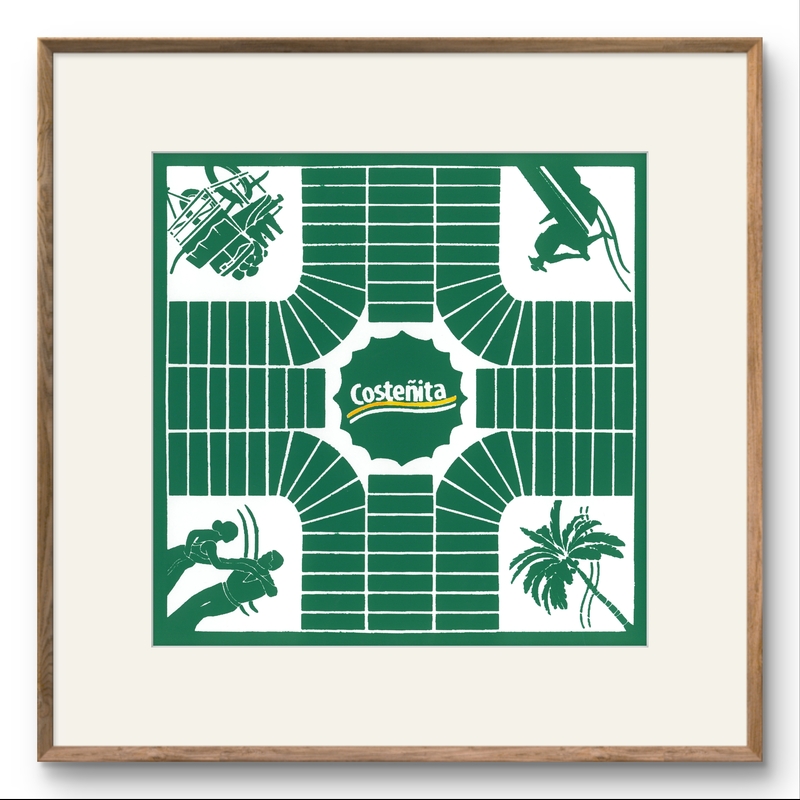 Parqués Verde Aguamarina