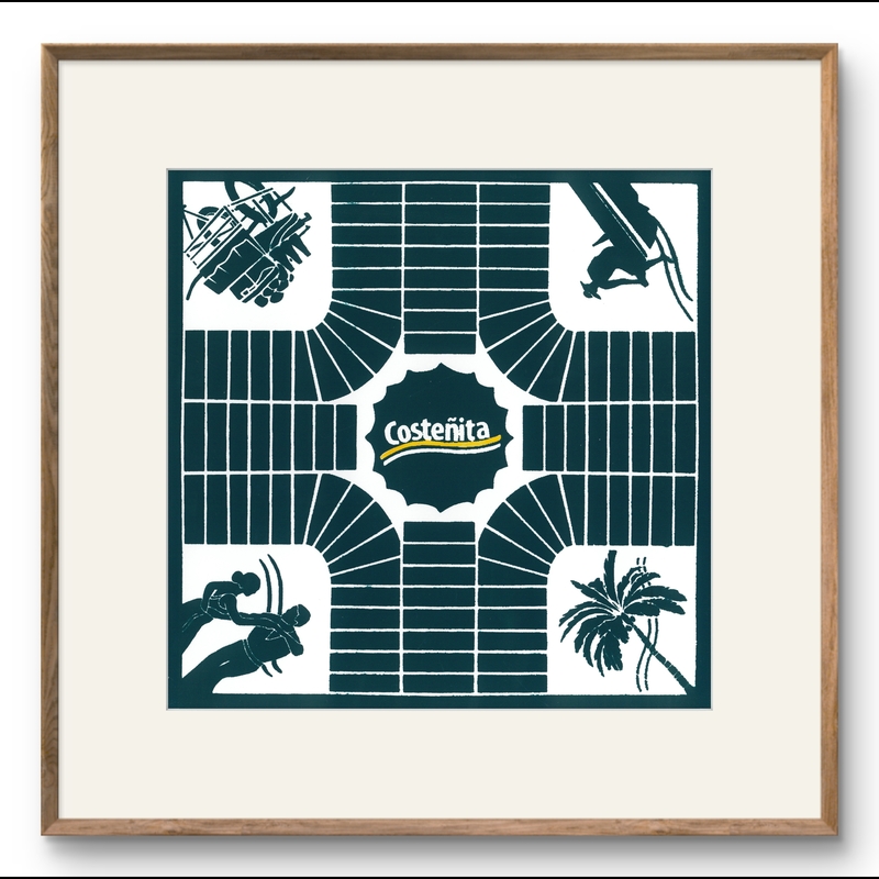 Parqués Azul Marino