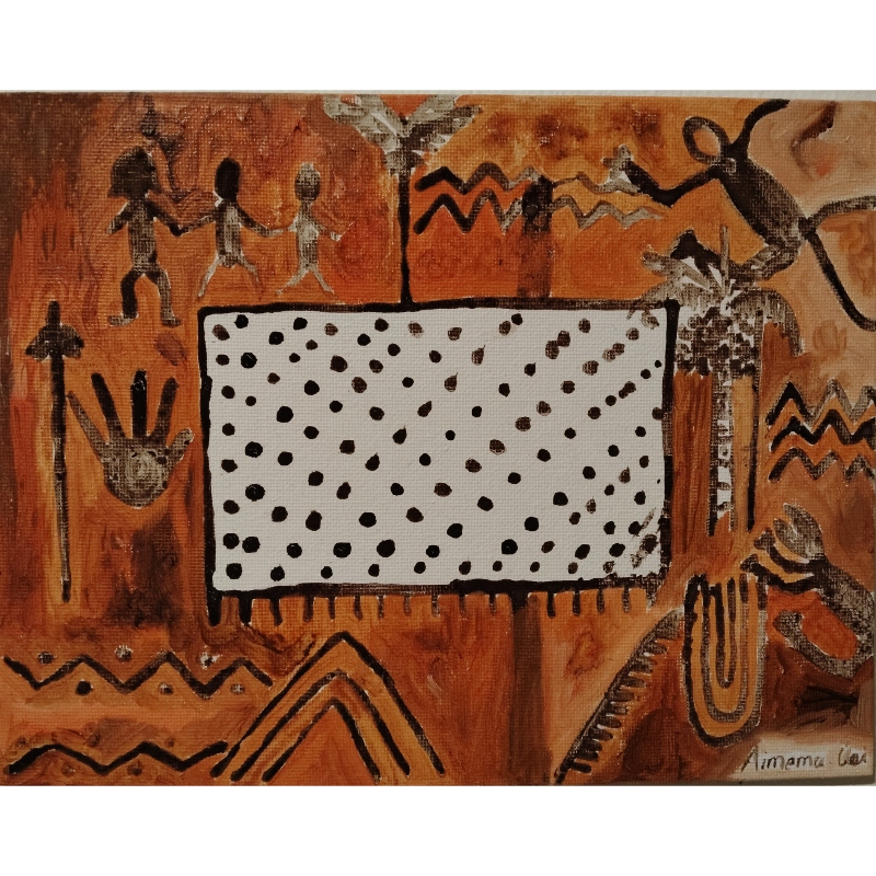 Llegando al mambeadero