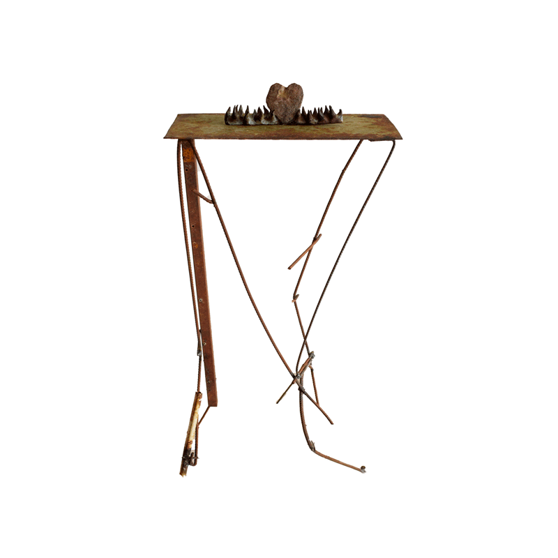 piedra espinas corazón