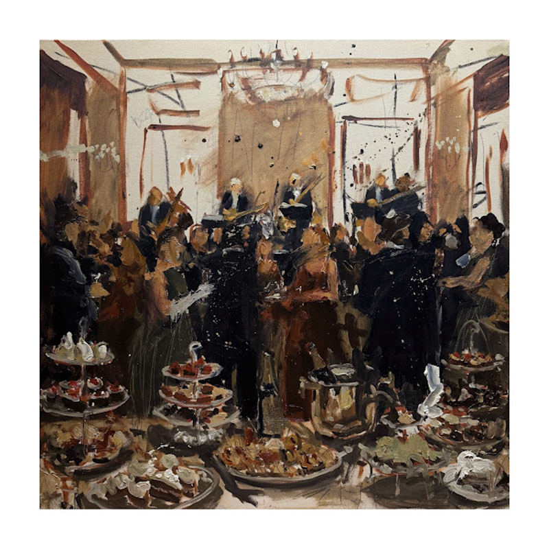 banquete con orquesta